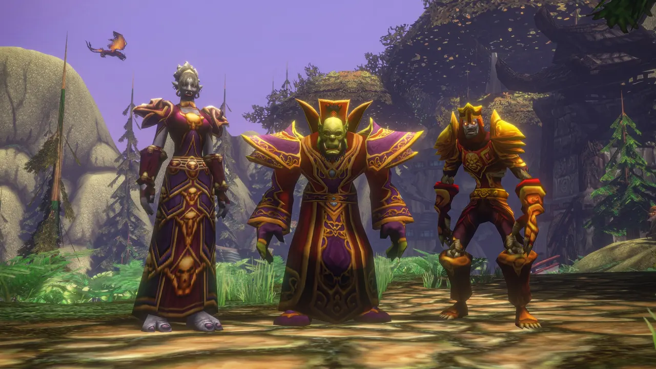 Oficiálna zostava postáv v nových armor setoch WoW Forever