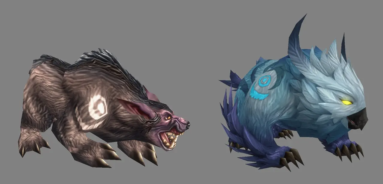 Oficiálna ukážka upravovaných HD Druid foriem Skyborne